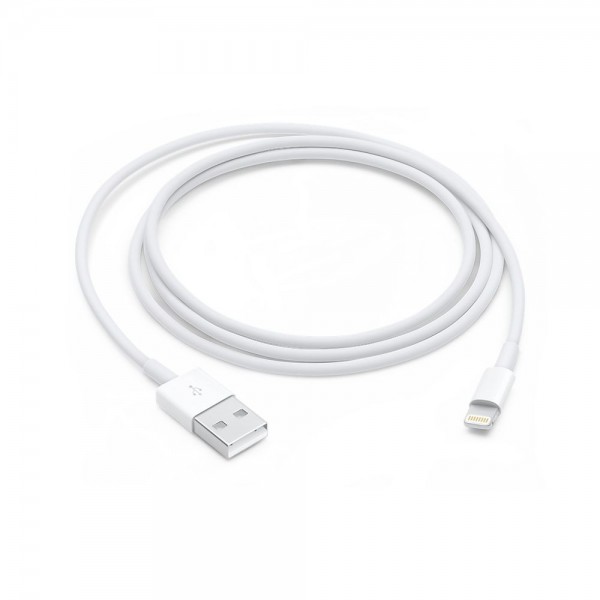 APPLE iPhone Lightning auf USB Kabel, Ladekabel 1 Meter (MD818)